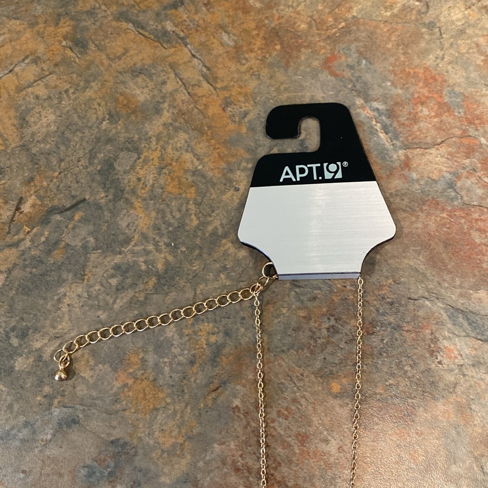 Apt. 9 Gold Necklace Elegant Jewelry NWT - Picture 3 of 5